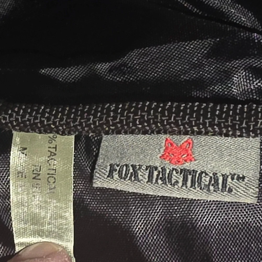 Fox Black Tactical Rucksack Large Hiking Backpack Travel Bag Waist Belt Buckles